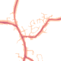 Daytime road noise heatmap for RH17 5HB