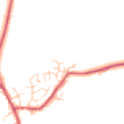Daytime road noise heatmap for RH17 5HS