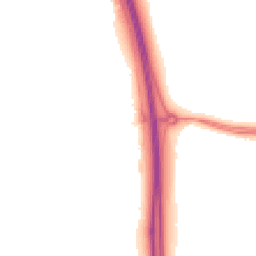 Night-time road noise heatmap for RH17 5NT