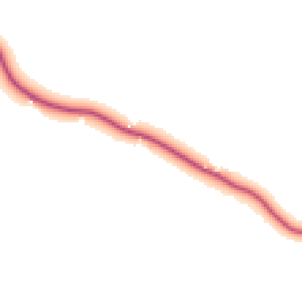 Daytime road noise heatmap for RH17 5TQ