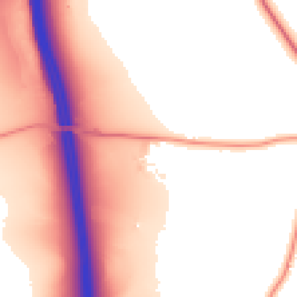 Daytime road noise heatmap for RH17 6AP