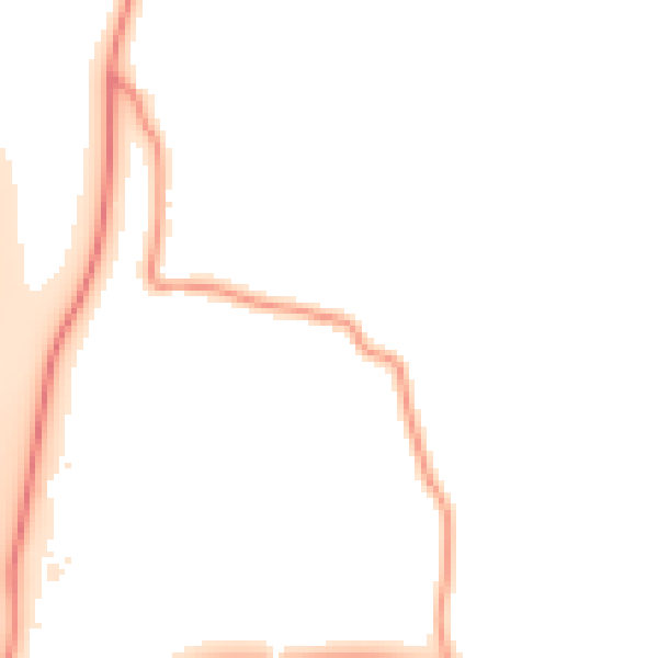Daytime road noise heatmap for RH17 6AT