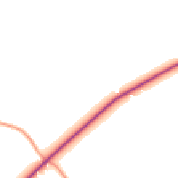 Daytime road noise heatmap for RH17 6DX