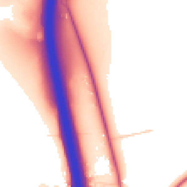 Daytime road noise heatmap for RH17 6HD