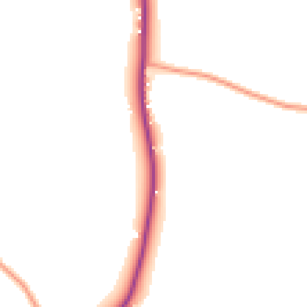 Daytime road noise heatmap for RH17 6PZ
