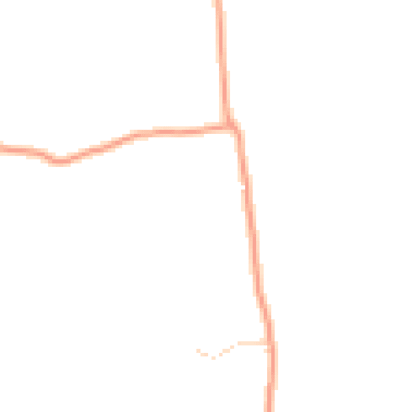 Daytime road noise heatmap for RH17 6RA