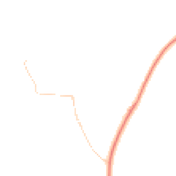 Daytime road noise heatmap for RH17 6SQ