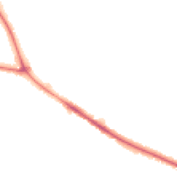 Night-time road noise heatmap for RH19 2BQ