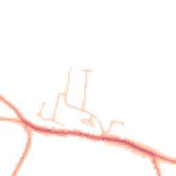 Daytime road noise heatmap for RH19 4PA