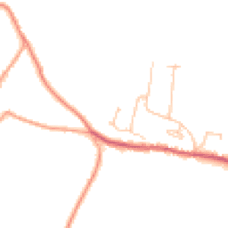 Daytime road noise heatmap for RH19 4PZ
