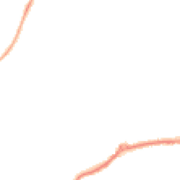 Night-time road noise heatmap for RH2 0LN