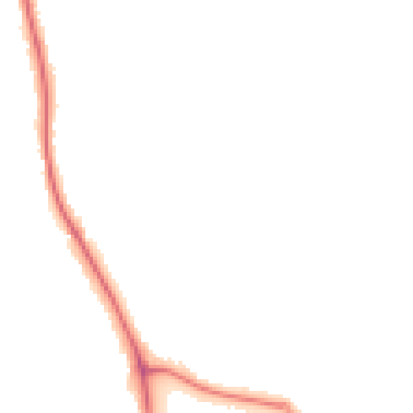 Night-time road noise heatmap for RH2 7LZ