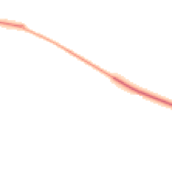 Night-time road noise heatmap for RH2 7QB