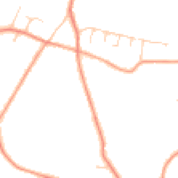 Daytime road noise heatmap for RH20 2NL