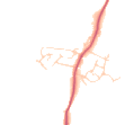 Daytime road noise heatmap for RH20 3EG