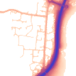 Daytime road noise heatmap for RH20 3LB