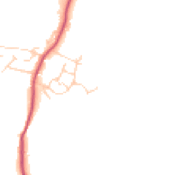 Daytime road noise heatmap for RH20 3QR