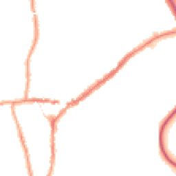 Night-time road noise heatmap for RH4 1AL