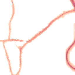 Night-time road noise heatmap for RH4 1BA