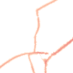 Night-time road noise heatmap for RH4 1EN