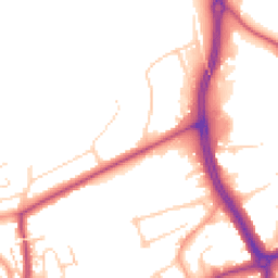 Daytime road noise heatmap for RH4 1LT