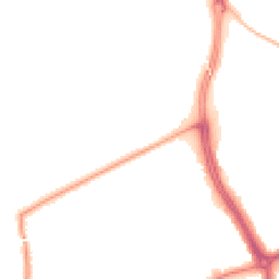Night-time road noise heatmap for RH4 1LT