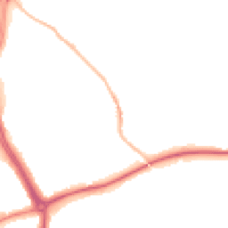 Night-time road noise heatmap for RH4 1NW