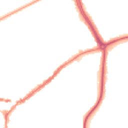 Night-time road noise heatmap for RH4 1RL