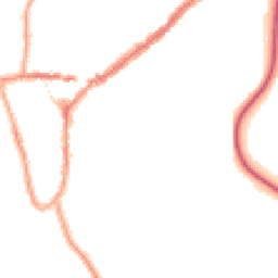 Night-time road noise heatmap for RH4 2EH