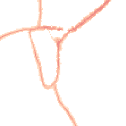 Night-time road noise heatmap for RH4 2HN