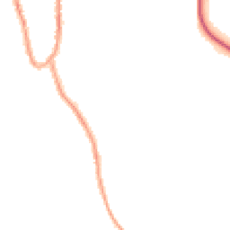 Night-time road noise heatmap for RH4 2JG