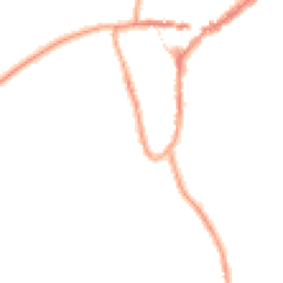 Night-time road noise heatmap for RH4 3HF