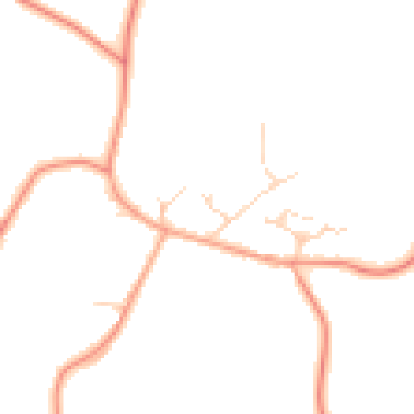 Daytime road noise heatmap for RH6 0DE