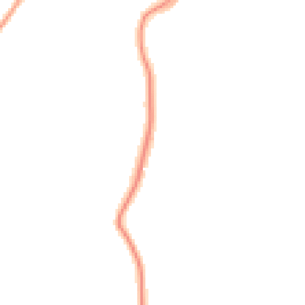 Daytime road noise heatmap for RH6 0DJ