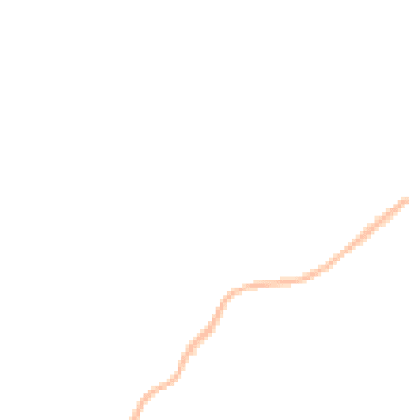 Night-time road noise heatmap for RH6 8JQ