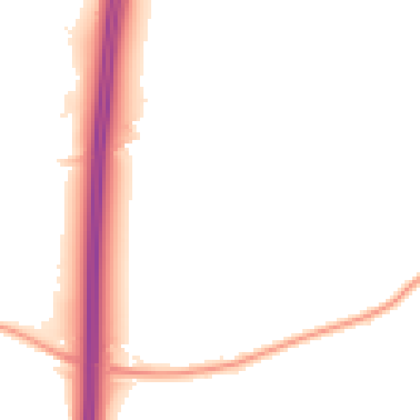 Night-time road noise heatmap for RH6 9TJ