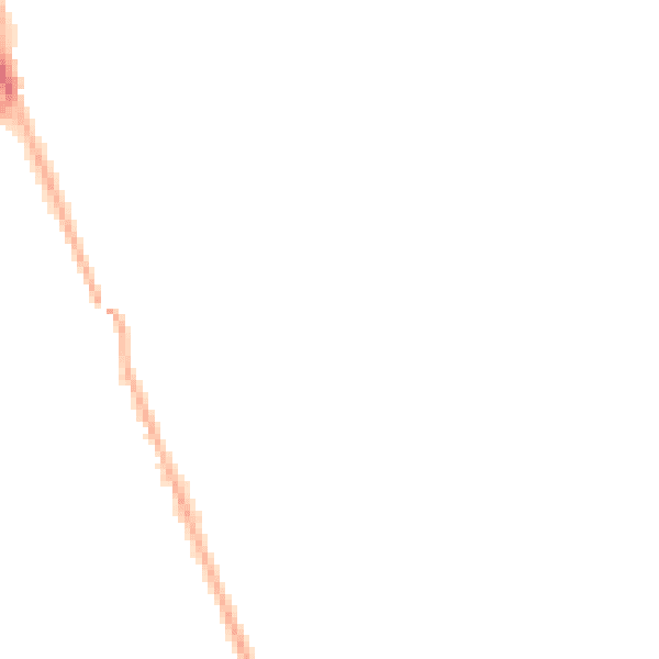 Night-time road noise heatmap for RH6 9UF