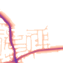 Daytime road noise heatmap for RM10 7AT