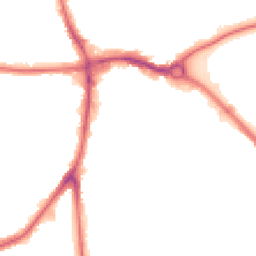 Night-time road noise heatmap for RM10 7QU
