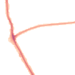 Night-time road noise heatmap for RM10 7UA