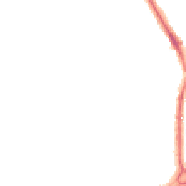 Night-time road noise heatmap for RM10 8GN