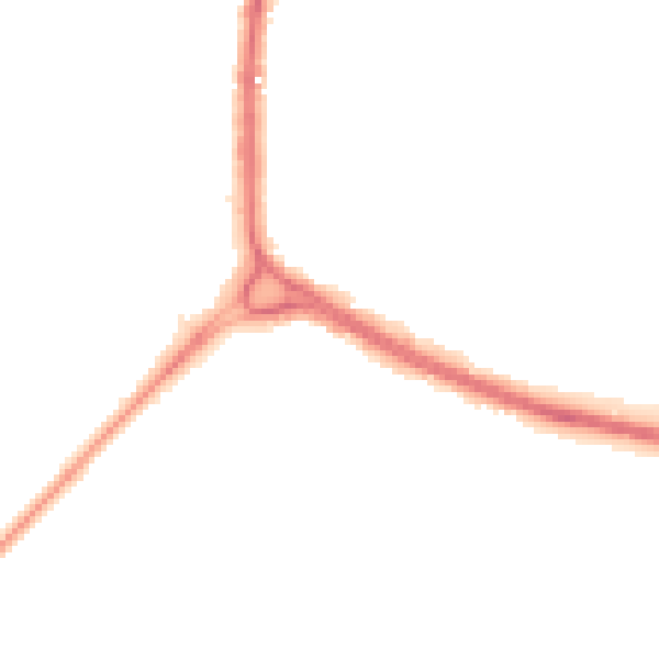 Night-time road noise heatmap for RM10 9BF