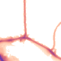 Night-time road noise heatmap for RM10 9PS