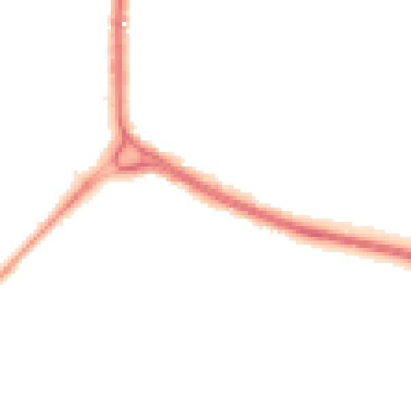 Night-time road noise heatmap for RM10 9XP