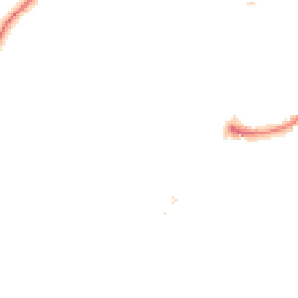Night-time road noise heatmap for RM12 5LJ