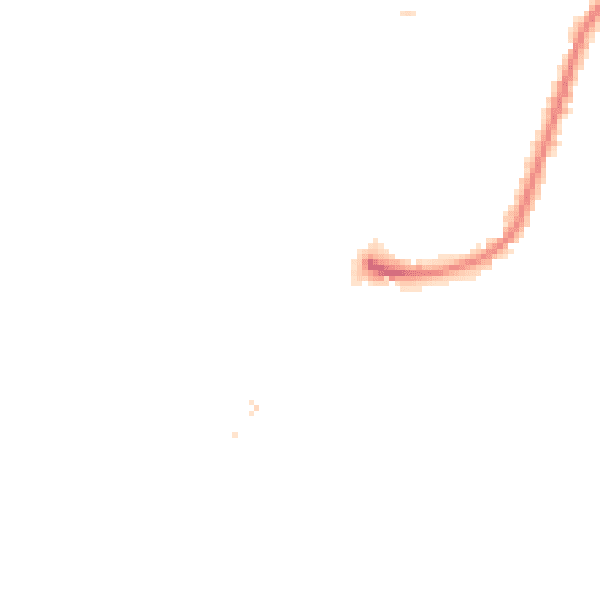 Night-time road noise heatmap for RM12 5QD