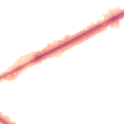 Night-time road noise heatmap for RM3 0EH