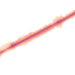 Night-time road noise heatmap for RM3 0EJ