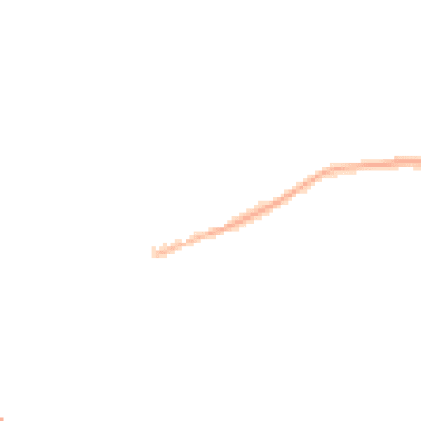 Night-time road noise heatmap for RM3 0QB