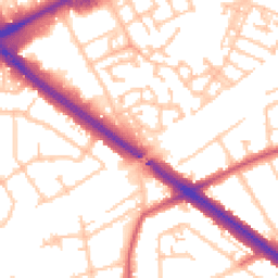 Daytime road noise heatmap for RM3 0WP